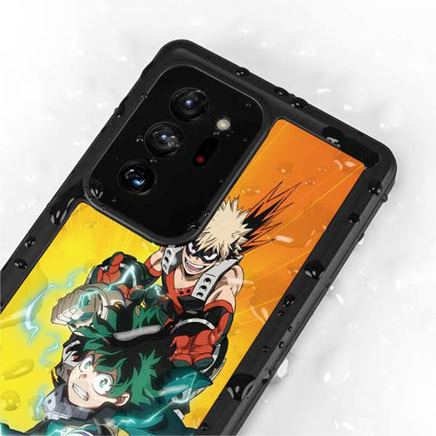 My Hero Academia Deku and Bakugo Season 5 Galaxy Note20 Ultra 5G Waterproof Case